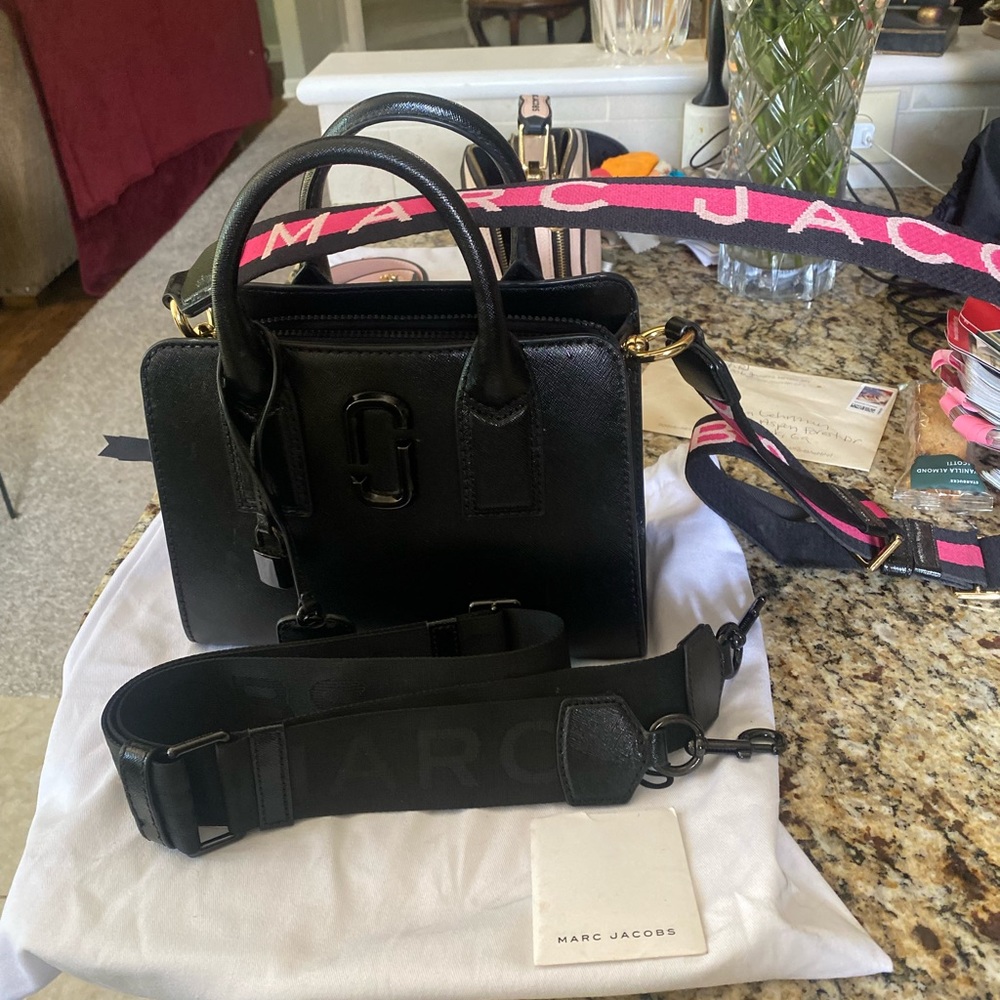 Marc Jacobs Bag used once.   Original black strap never used; additional strap